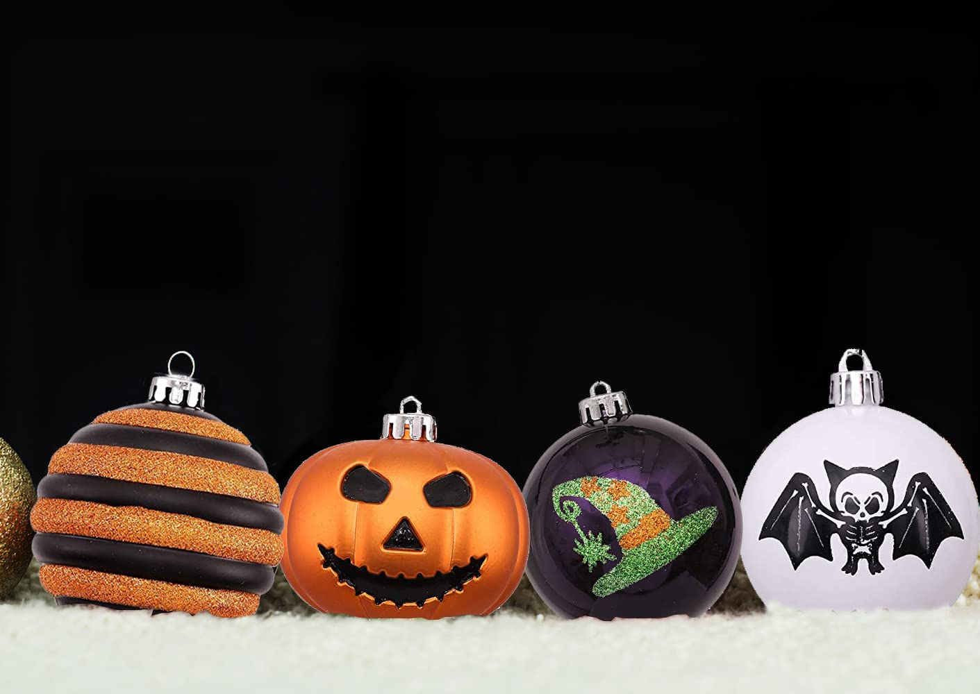 Amazon | SVNVIOZ ハロウィン 飾り ボールオーナメント かぼちゃ 装飾